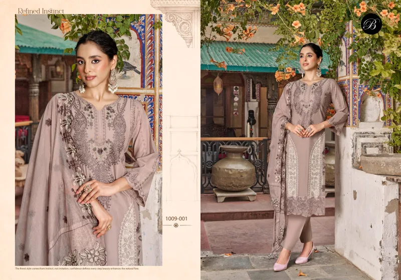 Khwaish Vol 2 By Belliza Pure Cotton Lawn Pakistani Salwar Suits